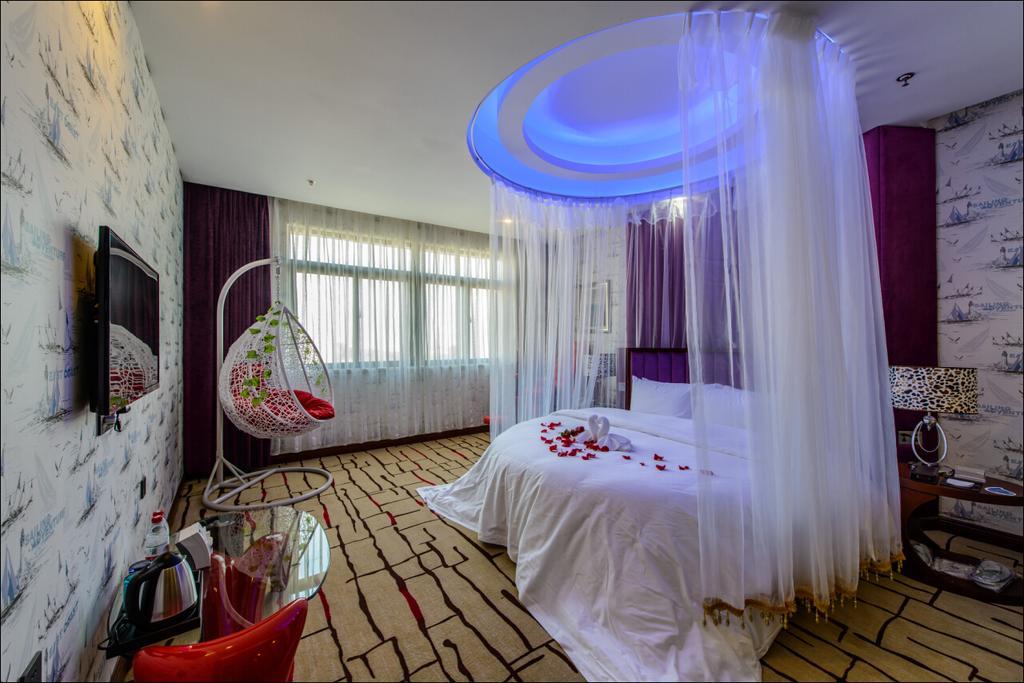 Shidu Purple Yuet Hotel Csungking Szoba fotó